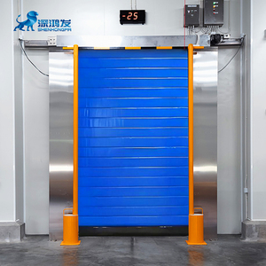 Puertas Correderas de Alta Velocidad para Cámaras Frigoríficas, de PVC, Personalizadas por Hongfa, de Alta Eficiencia, Modernas, Resistentes al Viento y Térmicas - Product Image 1