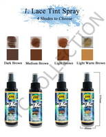 Nœuds de perruque guérisseur dentelle colle et dissolvant de colle ensemble de produits pour perruque kit d'installation de perruque de marque privée personnalisée