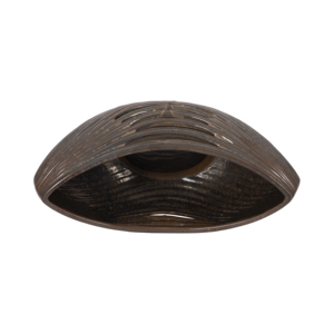 Ciotola in ceramica curva scultorea per tavolino da caffè, centrotavola decorativo per la casa - Product Image 5