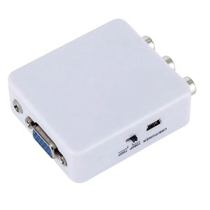 Convertisseur vidéo mini AV vers VGA avec audio 3,5 mm <span class=keywords><strong>AV2VGA</strong></span> / CVBS + audio vers PC HDTV - Product Image 4