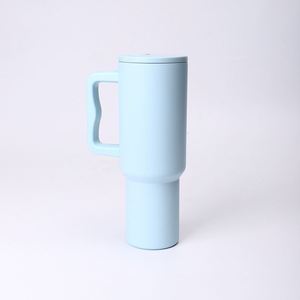 Gobelet de voyage isotherme H4.0 avec poignée, 40 oz, couvercle et paille, antidérapant, OEM ODM, marque personnalisée - Product Image 3
