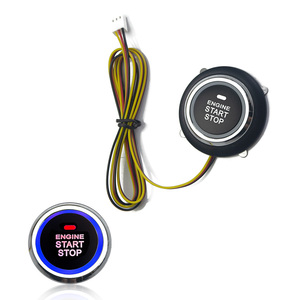 Botón de Repuesto para <span class=keywords><strong>Encendido</strong></span>/Apagado de Coche, Sistema de Arranque sin Llave, Botón de <span class=keywords><strong>Encendido</strong></span> de 12V Universal - Product Image 6