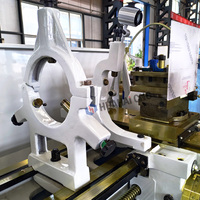 Torno Horizontal Manual Hua Hai CA6150 de 2000mm, Servicio Mediano, 220V, Nuevo, para Corte de Metal de Precisión, 4 Estaciones de Herramientas, Cono de Husillo MT6