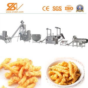 เครื่องผลิตขนมขบเคี้ยวอัตโนมัติแบบข้าวโพดอบกรอบ คูร์คูเร ชีโตส สำหรับ<span class=keywords><strong>โรงงาน</strong></span>ผลิต<span class=keywords><strong>ขนม</strong></span>ขบเคี้ยวในอุตสาหกรรม - Product Image 1