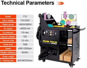 Système d'extraction <span class=keywords><strong>de</strong></span> poussière pour polisseuse <span class=keywords><strong>de</strong></span> voiture à double poste, machine <span class=keywords><strong>de</strong></span> ponçage à sec pour la réparation <span class=keywords><strong>de</strong></span> <span class=keywords><strong>carrosserie</strong></span> - Product Image 4