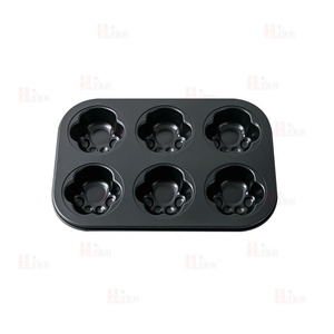 ถาดอบมัฟฟิน Huili 12 ช่อง แบบไม่ติดกระทะ สำหรับคัพเค้กและมัฟฟิน - Product Image 4