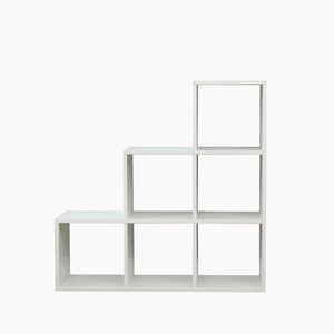 Phong Cách <span class=keywords><strong>Modular</strong></span> Thiết Kế 3 Tier Đơn Vị 6 Khối Gỗ Ổn Định Đầu Giường Lưu Trữ Kệ Tủ Sách Tủ Quần Áo Bằng Gỗ Cho Tổ Chức - Product Image 5