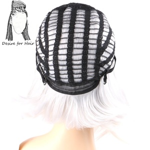 Breve parrucca a buon mercato <span class=keywords><strong>parrucche</strong></span> sintetiche dei capelli per le donne nere resistente al calore 12 pollici bob ombre bionda parrucca sintetica - Product Image 6