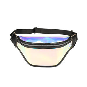 <span class=keywords><strong>Riñonera</strong></span> Vintage con Adornos Art Deco, Bolsa con Cremallera Elegante y Moderna, Embalaje Transparente, Almacenamiento de Pelucas de Marca, Cinturón para Correr - Product Image 3