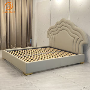 <span class=keywords><strong>Cama</strong></span> Doble <span class=keywords><strong>de</strong></span> Cuero Genuino <span class=keywords><strong>de</strong></span> Diseño Europeo <span class=keywords><strong>de</strong></span> Última Generación, Muebles <span class=keywords><strong>de</strong></span> Dormitorio <span class=keywords><strong>de</strong></span> Lujo con Respaldo <span class=keywords><strong>de</strong></span> <span class=keywords><strong>Cama</strong></span> Cómodo - Product Image 3