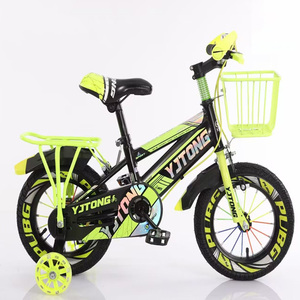 จักรยานเด็กปี 2022 ขนาด 12 นิ้ว โครงเหล็ก <span class=keywords><strong>ล้อ</strong></span>อลูมิเนียมอัลลอย เบาะหนัง สำหรับเด็กอายุ 4-10 ปี พร้อมล้อช่วยฝึกหัด - Product Image 2