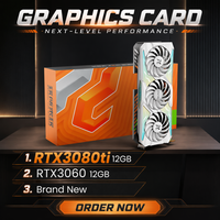 Kartu Grafis Gaming Desktop RTX3080Ti 3070Ti 3060Ti RX580 8G GPU RTX3090 4080 4070 Turbo