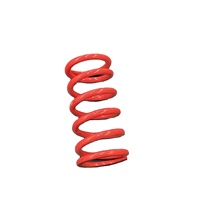 Pegas Suspensi Coil 55CrSiA untuk Mobil EV Coilover Shock Absorber Diameter Kawat Kustom Suku Cadang Grosir