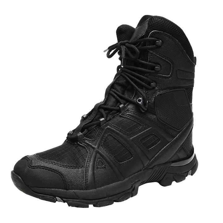 MD Outsole USA Design Black Men Leather Tactical Boots| Alibaba.com
