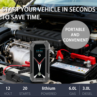 Nouvelle annonce : Démarreur de voiture OEM/ODM, batterie externe 22200 mWh, batterie lithium-ion 1000A pour essence 6.0L et diesel 3.0L
