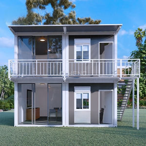 <span class=keywords><strong>Maison</strong></span> conteneur préfabriquée mobile de luxe modulaire de 20 pieds, à deux étages, avec 2 ou 3 chambres et toilettes, en kit personnalisable - Product Image 2