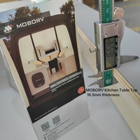 MOBORV Kit de Conversion pour Camping-Car DIY avec Système de Lit Relevable Certifié CE, Mobilier et Équipements en Contreplaqué Léger