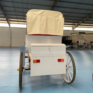 Magnifique calèche citrouille blanche tirée par des chevaux, type Cendrillon, <span class=keywords><strong>pour</strong></span> parc d'aventure et garderie publique - Product Image 5