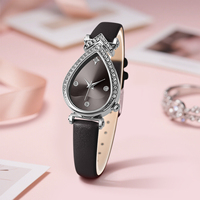 Reloj de Pulsera de Cuarzo W013 para Mujer, Correa de Cuero a Juego, Popular, Venta al por Mayor, Reloj de Mujer Barato