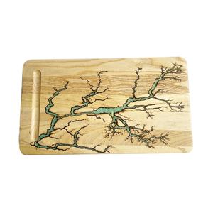 Nouveau shisha résistant à la chaleur verre base narguilé saveur conseil fumée plâtre planche de bois shisha <span class=keywords><strong>plaque</strong></span> de base en bois - Product Image 3