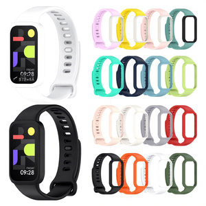 Trendybay - <span class=keywords><strong>Bracelet</strong></span> en silicone tressé élastique pour <span class=keywords><strong>Samsung</strong></span> Redmi /4/5/6/7, 46 mm, 42 mm, Active <span class=keywords><strong>2</strong></span>, <span class=keywords><strong>Gear</strong></span> S3 Frontier, accessoires pour Xiaomi Mi - Product Image 1