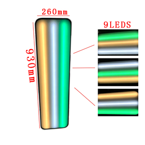 <span class=keywords><strong>Lampe</strong></span> de réparation de bosses de voiture 9 LED, kit de réparation de bosses sans peinture pour quatre roues 93*26cm, support de roue mobile 115cm, <span class=keywords><strong>lampe</strong></span> de contrôle réglable - Product Image 5