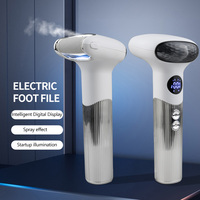 Lime à callosités électrique avec fonction vapeur, lime à pieds rechargeable pour hommes et femmes