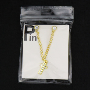 <span class=keywords><strong>Pin</strong></span> de Metal para Gorra con Cadena y Decoraciones de Logos de Equipos de Béisbol de Moda en Europa y América - Product Image 3