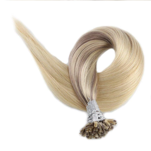 Jasmine Beauty Wholesale Hot Sale Italian Keratin Pre Bonded Hair Extensions Remy Double Drawn U Tip I Tip Hair extensions - Product Image 1