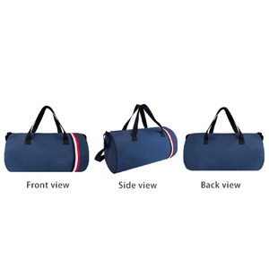 Sac de sport unisexe en polyester imperméable avec fermeture éclair, sac de voyage tendance en nylon pour la gym, l'entraînement sportif et les voyages - Portable, motif lettre - Product Image 6