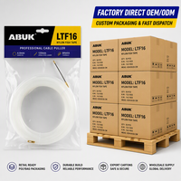 ABUK LTF16 4mm 3mm Tire-fil en nylon non conducteur avec embout à ressort flexible pour câbles électriques