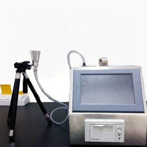 Zetron mejor venta 1 cfm 28.3L/min para sala limpia Pharma laboratorio fábrica farmacéutica de aire portátil contador de partículas - Product Image 4