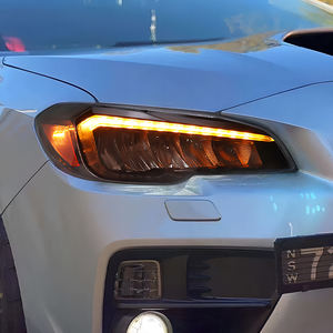 Para <span class=keywords><strong>Subaru</strong></span> <span class=keywords><strong>Impreza</strong></span> 2008-2020 montaje de lámparas de coche 100W estilo de ala de Ángel LED faros automáticos iluminación proyector lente Accesorios - Product Image 2