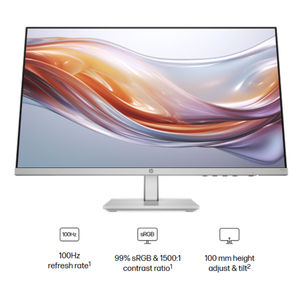 Hot HP 524SH 23.8 ''FHD Moniteur à hauteur réglable Montage VESA Compatible avec l'affichage économe en énergie Jeux et travail - Product Image 5