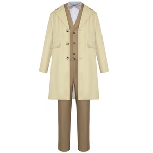 Halloween Film <span class=keywords><strong>Ange</strong></span> Aziraphale Diable Crowley Cosplay Costume RMOV-027 - Product Image 1