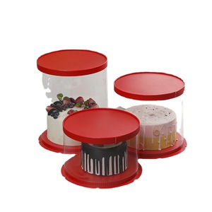 High Quality Round Cake Box Transparent Cake Box Round Clear Cake Box