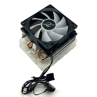 Produits standard Refroidisseur de processeur de plateforme AMD avec ventilateur PWM 92 mm pour AM3 AM4 AM5  Alimentation RGB 4 broches Surface  Refroidisseur à air