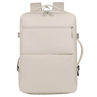 Sac d'ordinateur professionnel populaire grande capacité, imperméable, tendance, élégant, unisexe, en tissu Oxford avec doublure en nylon, USB, pour l'extérieur