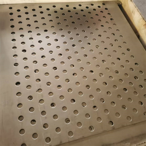 Lưới thép không gỉ đục lỗ 4mm lưới kim loại tấm với dịch vụ xử lý cắt cho ứng dụng bộ lọc - Product Image 4