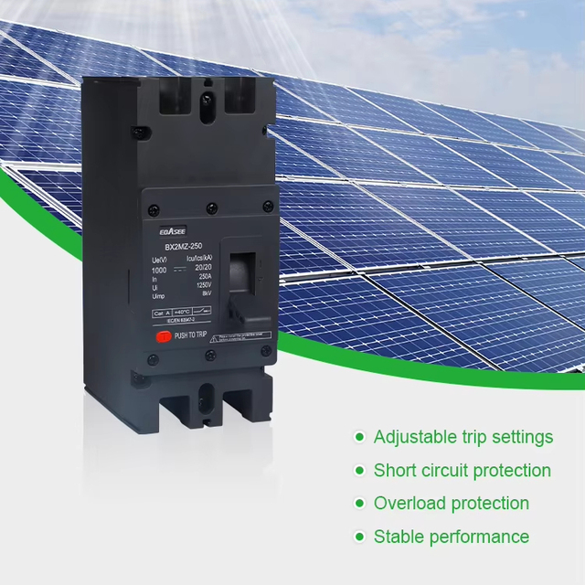 Manufacturer CE CB Certification Solar Dc Breaker BX2MZ Electric Circuit Breaker Commercial MCCB