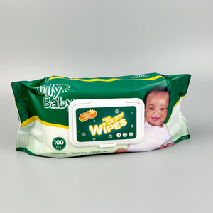 Toallitas de limpieza de bebé con etiqueta privada personalizadas, toallitas de bebé biodegradables originales, agua para bebés - Product Image 1