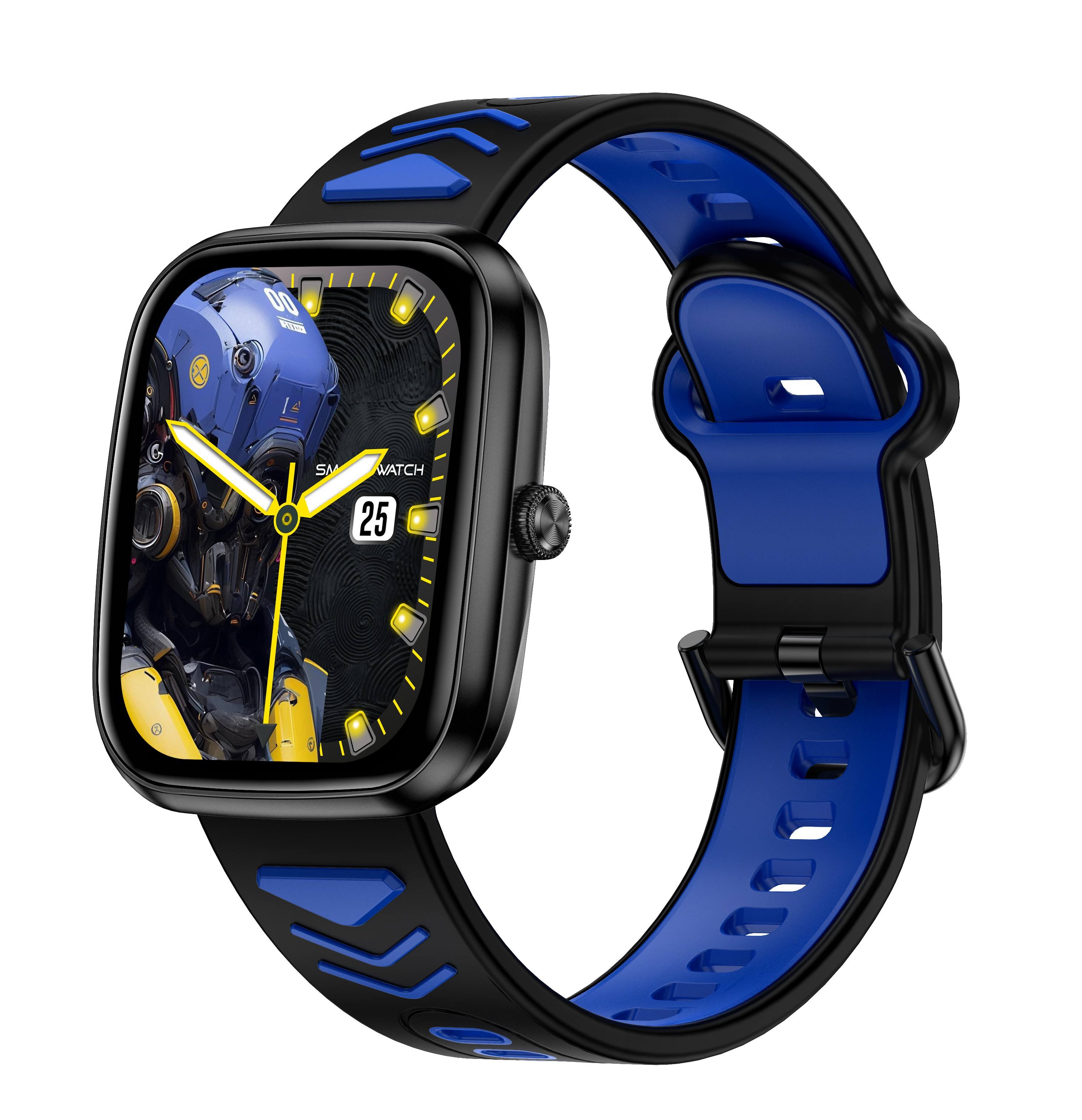 2026  H51 Smart Watch AI Voice Assistant 1.75inch HD TFT Screen 24h Heart Rate IP67 Flashlight Smart Watch for Kids