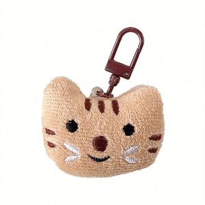 Porte-clés en peluche personnalisé, broderie de texte publicitaire, étiquette de logo personnalisée, jouets promotionnels - Product Image 2