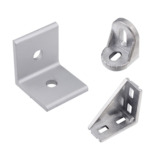 Support d'angle en fer inoxydable, 5 pièces, Angle de <span class=keywords><strong>120</strong></span> degrés - Product Image 2