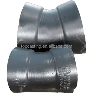 ISO2531 EN545 ductile iron double socket bend/elbow 90/45/ 22.5 /11.25degrees