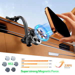حامل هاتف محمول مغناطيسي عالمي مرن للسيارة بذراع طويل وقاعدة شفط، قابل للدوران 360 درجة لزجاج السيارة الأمامي - Product Image 5
