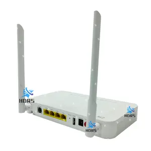 جهاز مودم Zte Gpon Onu Ac 4ge + 1tel + 1usb 2.4G 5G, ثنائي النطاق ، واي فاي ، ـ Ont Gpon ، مودم Zxhn F670L