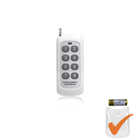 433Mhz télécommande Code d'apprentissage 1527 Module RF sans fil 2/4/6/8 antenne à boutons atteignant 1000m ouvre-porte longue portée sans clone