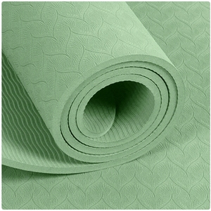 Tapete de Yoga Personalizado al por Mayor de TPE de una Sola Capa, 68 mm de Grosor, 720 g de Peso, Engrosado, Ensanchado, Alargado, Antideslizante, Rectangular - Product Image 1