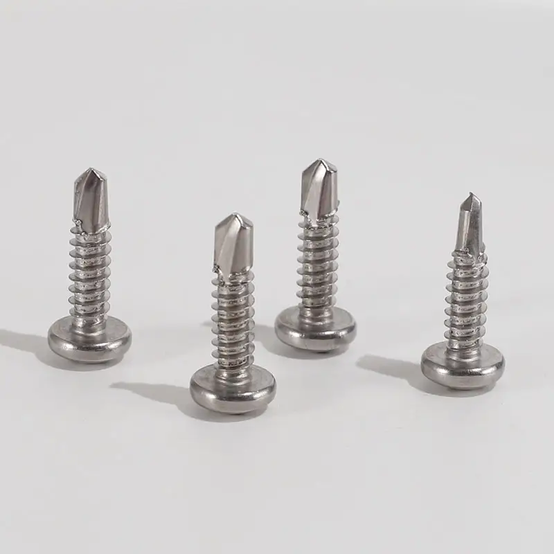 Phillips Round Head Drilling & Tapping Screws Stainless Steel Screws Pan Head Self Drilling Dovetail Nails